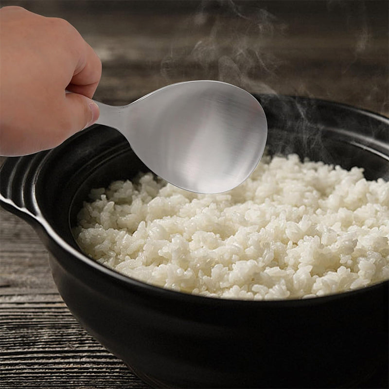 Globetrek° RiceSpoon - Non Stick Stainless Steel Rice Serving Spoon