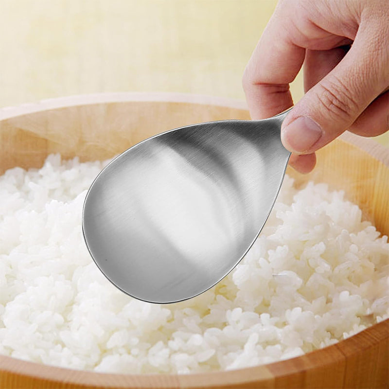 Globetrek° RiceSpoon - Non Stick Stainless Steel Rice Serving Spoon