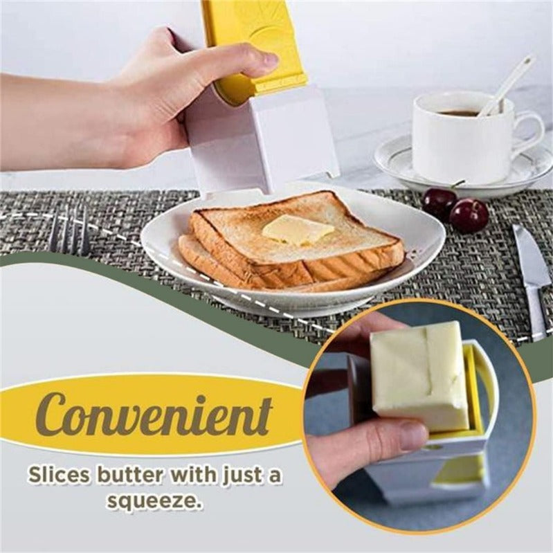Globetrek° ButterSlicer: Easy One Click Butter Slicer Kitchen Tool