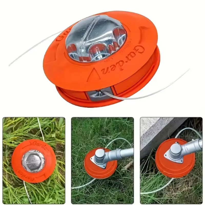 TrimmerHead: Heavy Duty Grass Trimmer Head For Lawn and Garden