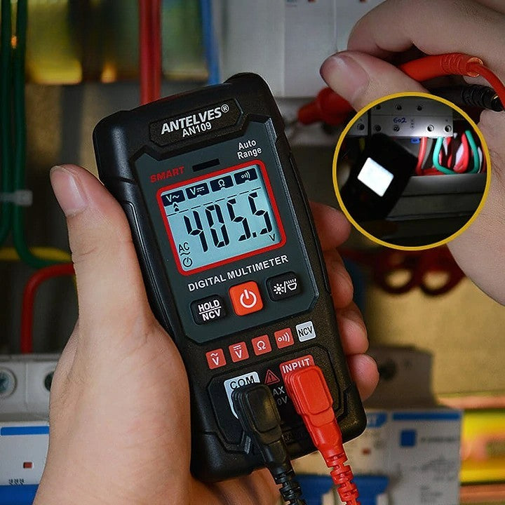VoltageMultimeter - High Precision Voltage And Frequency Digital Multimeter Tester