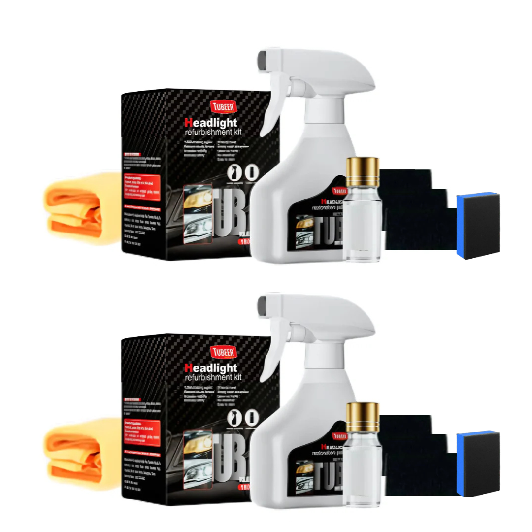 HeadlightSpray 1+1 FREE: Easy To Use Car Headlight Cleaning Spray Set