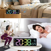 Globetrek° DigitalClock: Large LED Screen Display Digital Clock