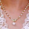 Jewelance™ PearlNecklace 1+1 FREE: Women’s Elegant Pearl Bead Necklace