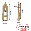 WallScrews - High Quality Heavy Duty No Drilling Wall Screws And Anchors
