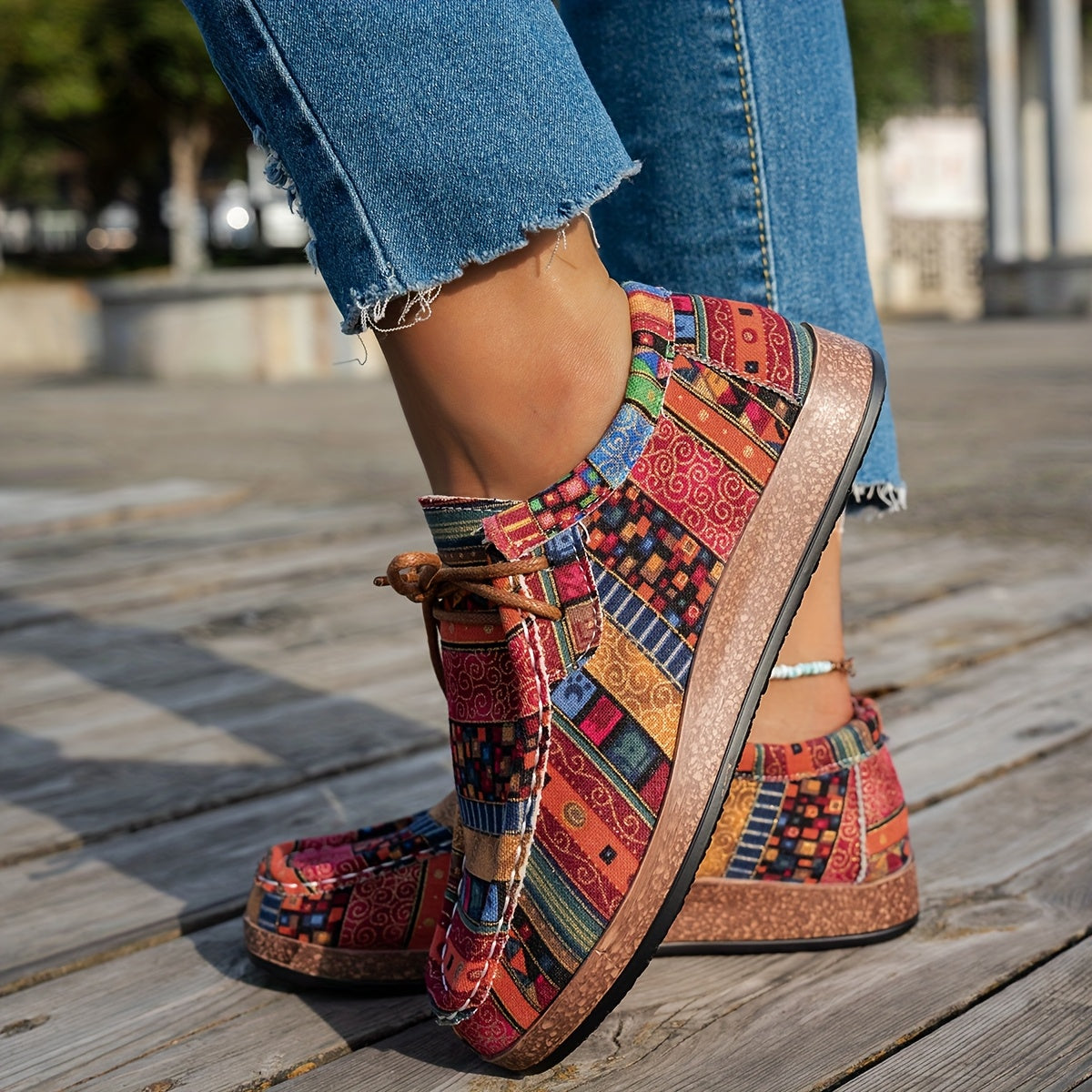 Happy™ ColorfulShoes: Stylish Modern Design Women's Footwear