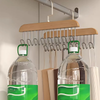 GlideHold® ClosetHanger 1+1 FREE: Durable Space-Saving Versatile Clothes Hanger