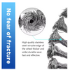 CutterHead: Heavy-Duty Steel Wire Weed Cutter 20cm Brush Head Set