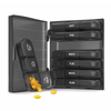 PillOrganizer 1+1 FREE: Portable Pill Organizer Daily And Weekly Medicine Storage