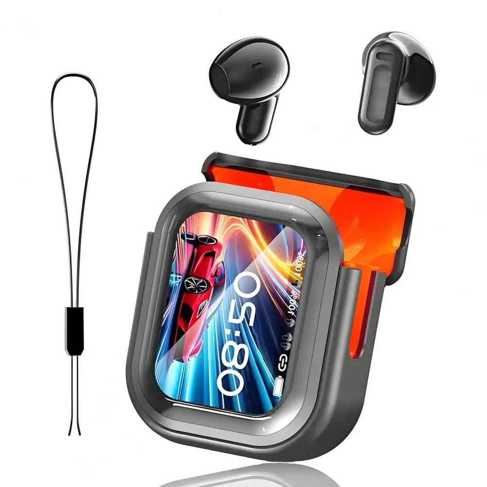 ProEarbuds™ – Compact Travel Earbuds With Smart Display