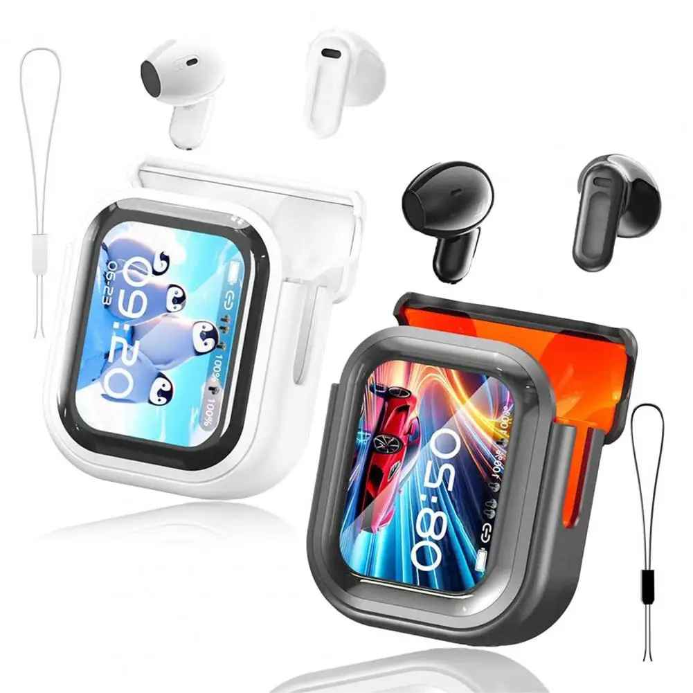 ProEarbuds™ – Compact Travel Earbuds With Smart Display