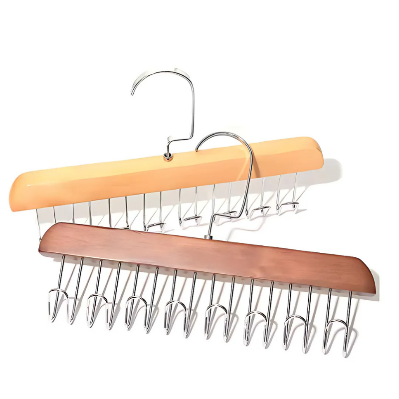 GlideHold® ClosetHanger 1+1 FREE: Durable Space-Saving Versatile Clothes Hanger