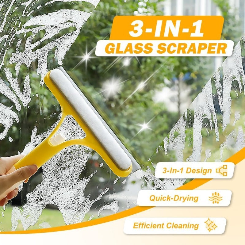Cleaner Pro° GlassCleaner 1+1 FREE: Ultimate 3-in-1 Glass Cleaner Tool
