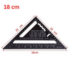 TriangleRuler - Aluminum Alloy Triangle Ruler For Woodworking