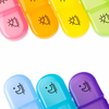 PillOrganizer 1+1 FREE: Portable Pill Organizer Daily And Weekly Medicine Storage