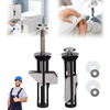 Globetrek° ToiletBolt 1+1 Set FREE: Heavy Duty Toilet Seat Locking Bolt And Screws Kit