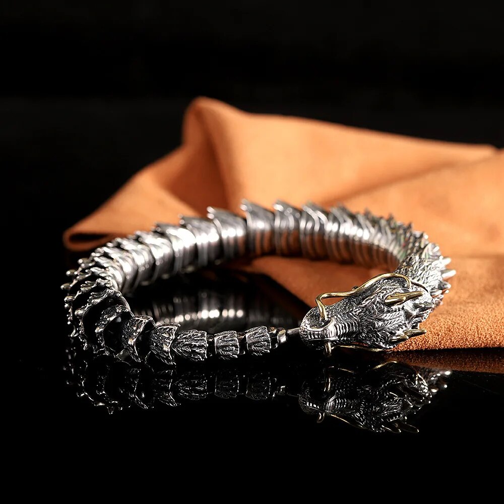 Jewelance™ SilverDragon - Sterling Silver Bracelet