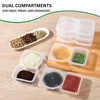 Globetrek° FoodContainer: Dual-Compartment Food Storage Container