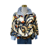 Icone™ FormalBlouse: Stylish Long-Sleeve Unique Print Formal Blouse