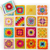 CrochetCards: Square Knitting Crochet Guide Cards Set