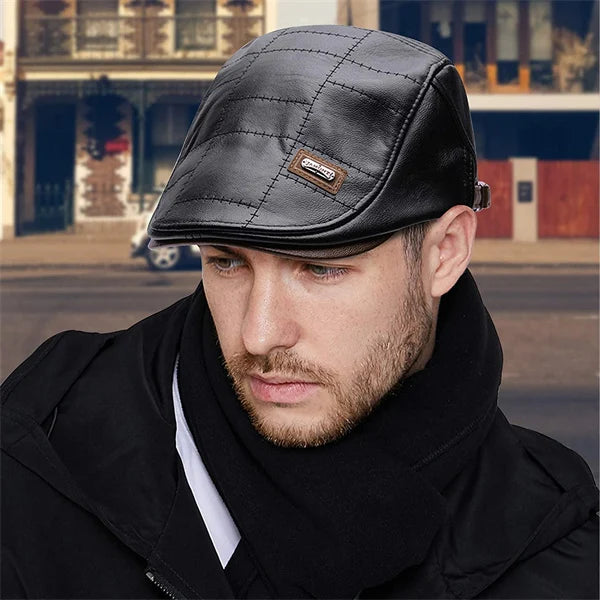 Icone™ EliteHat - High Quality Trendy Leather Beret