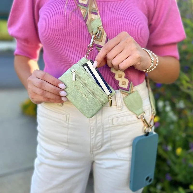 Icone™ PhoneStrap: Adjustable Crossbody Phone Strap With Pouch
