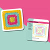 CrochetCards: Square Knitting Crochet Guide Cards Set