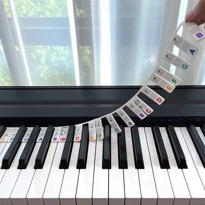 KeyboardLabel - Removable Piano And Keyboard Silicone Label