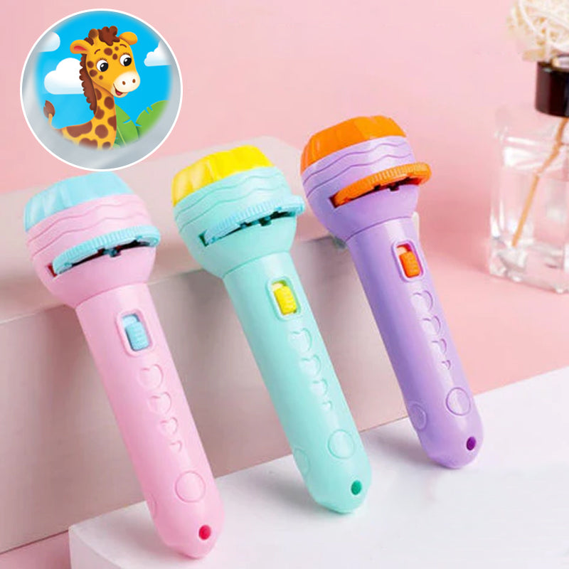 Kletshuts™ FlashlightProjector: Magical Storytime Flashlight Projector For Kids