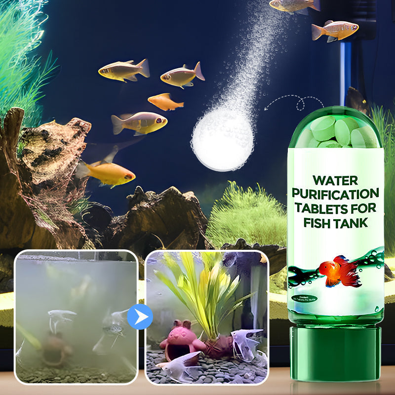 TankPurifier - Fast And Effective Water Cleaner Tablet For Aquarium