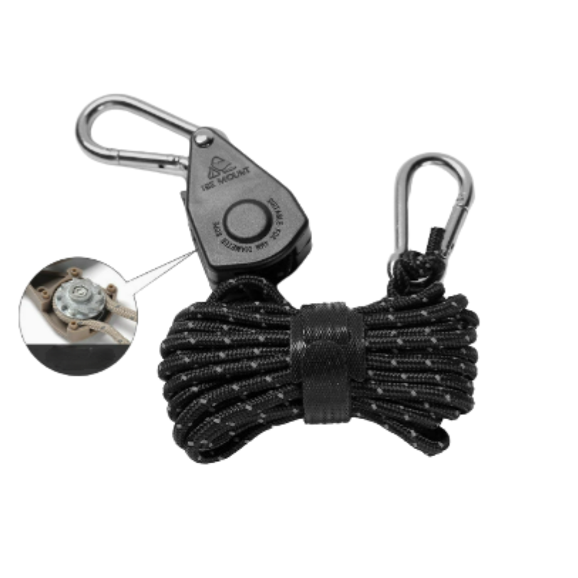CampingRope - Adjustable Pulley Camping Rope