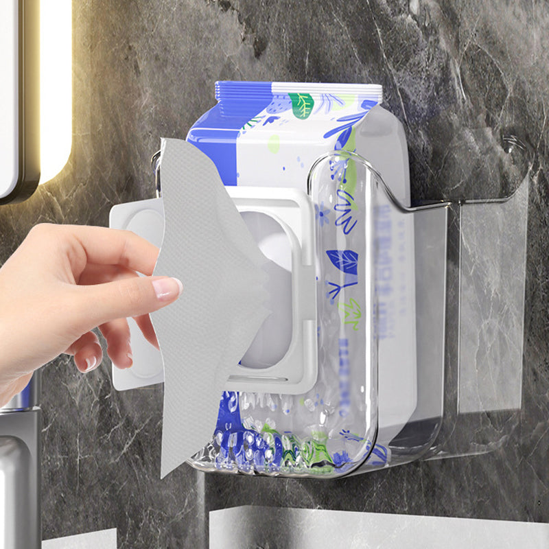Globetrek° TissueStorage: Punch Free Wall Mounted Tissue Holder