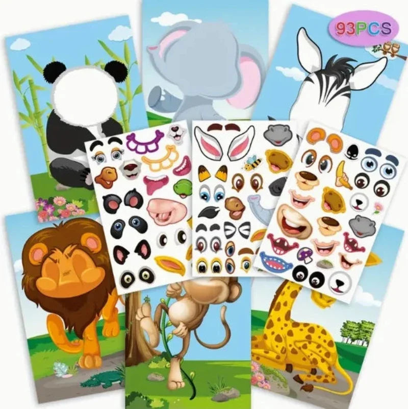 Kletshuts™ StickerBook 1+1 FREE: DIY Sticker Book Craft For Boys And Girls