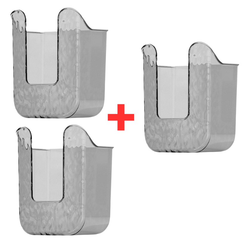 Globetrek° TissueStorage: Punch Free Wall Mounted Tissue Holder