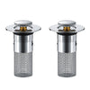 Globetrek° PopUpFilter 1+1 FREE: Stainless Steel Pop Up Drain Filter