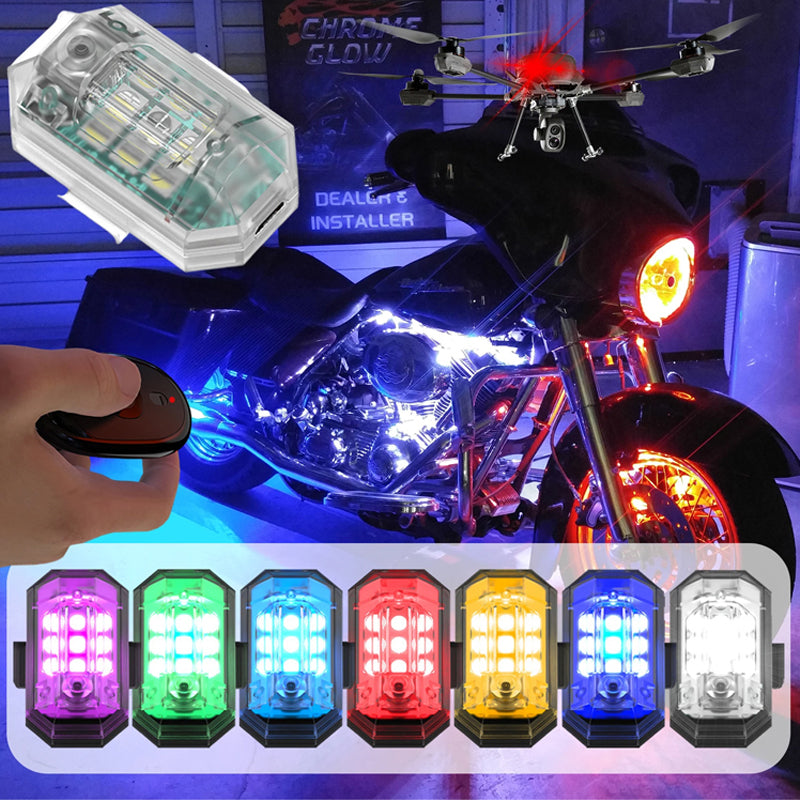 Ledsen™ FlashingLight: Wireless Remote Controlled LED Flashing Light