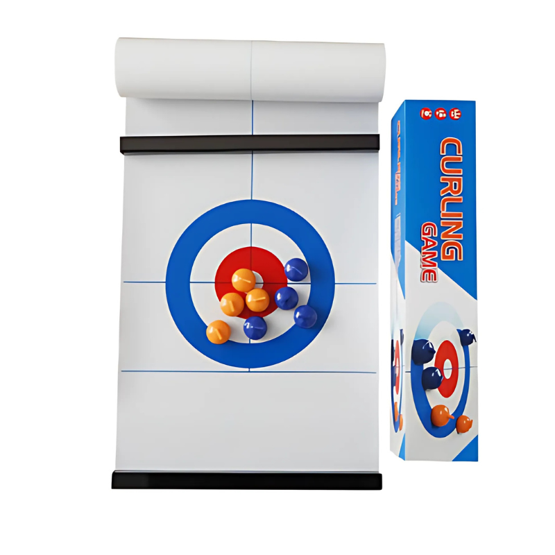 Kletshuts™ CurlingGame: Tabletop Curling Game For All Ages