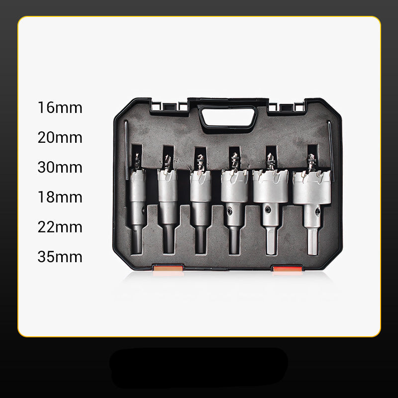 MetalDrill - Carbide Tip Metal Hole Drill Bit Cutter Set