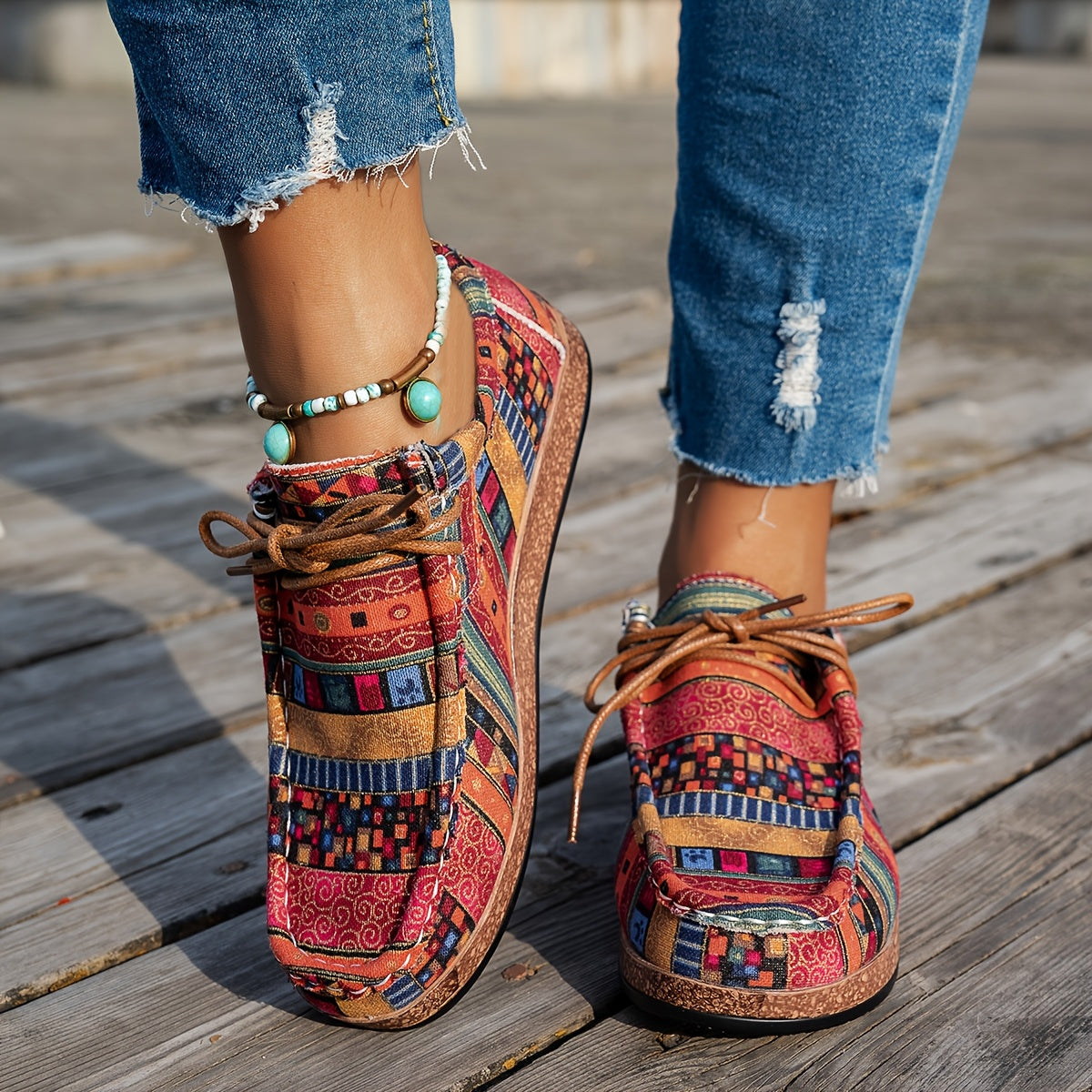 Happy™ ColorfulShoes: Stylish Modern Design Women's Footwear