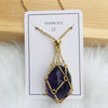 Jewelance™ - Adjustable Crystal Stone Holder Necklace