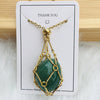 Jewelance™ - Adjustable Crystal Stone Holder Necklace