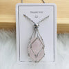 Jewelance™ - Adjustable Crystal Stone Holder Necklace