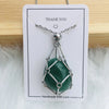 Jewelance™ - Adjustable Crystal Stone Holder Necklace
