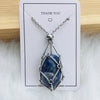 Jewelance™ - Adjustable Crystal Stone Holder Necklace