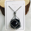 Jewelance™ - Adjustable Crystal Stone Holder Necklace