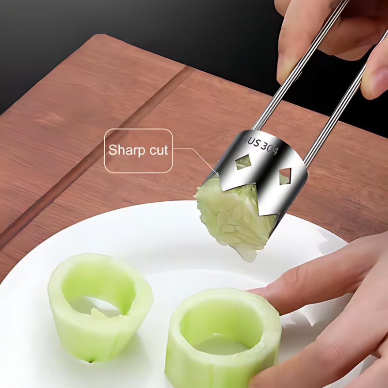 Globetrek° SeedRemover 1+1 FREE: Sharp Fruit And Vegetable Seed And Core Remover