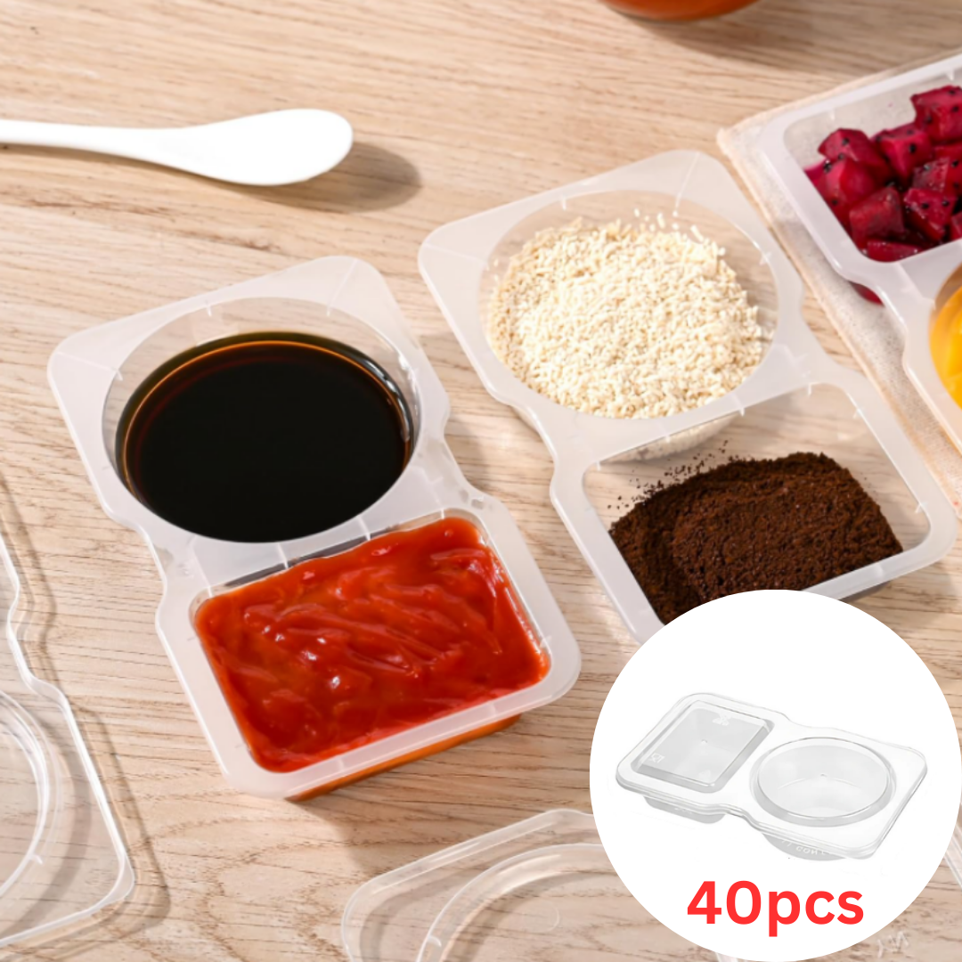 Globetrek° FoodContainer: Dual-Compartment Food Storage Container