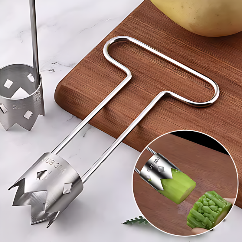 Globetrek° SeedRemover 1+1 FREE: Sharp Fruit And Vegetable Seed And Core Remover