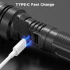 Ledsen™ AdjustableFlashlight: Ultra-Bright Rechargeable Flashlight With Adjustable Beam