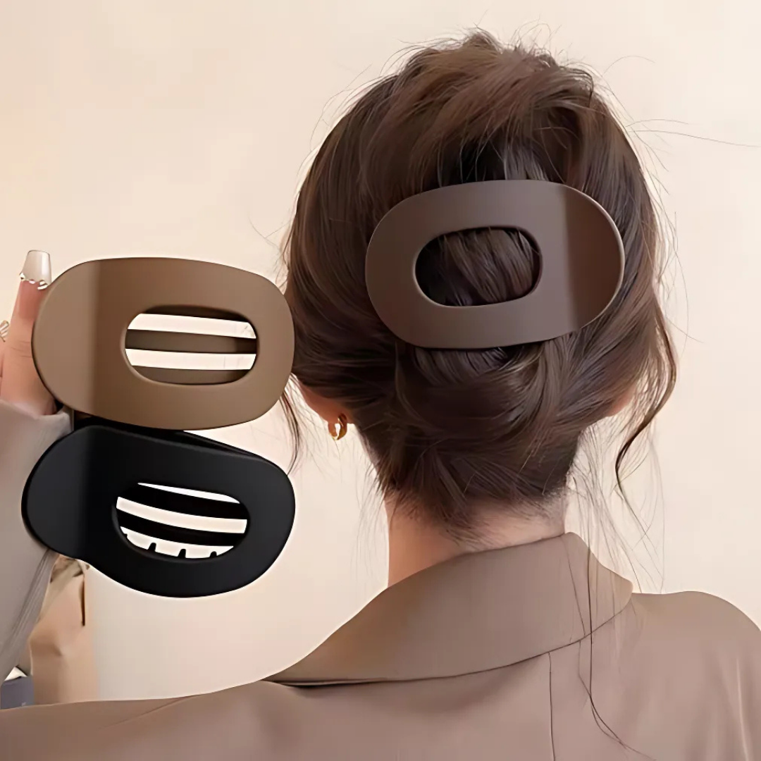 FlatClip: Comfortable Slim Flat Hair Clip For Women